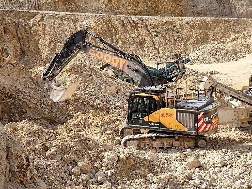 Volvo EC 250 EL Vikšriniai ekskavatoriai