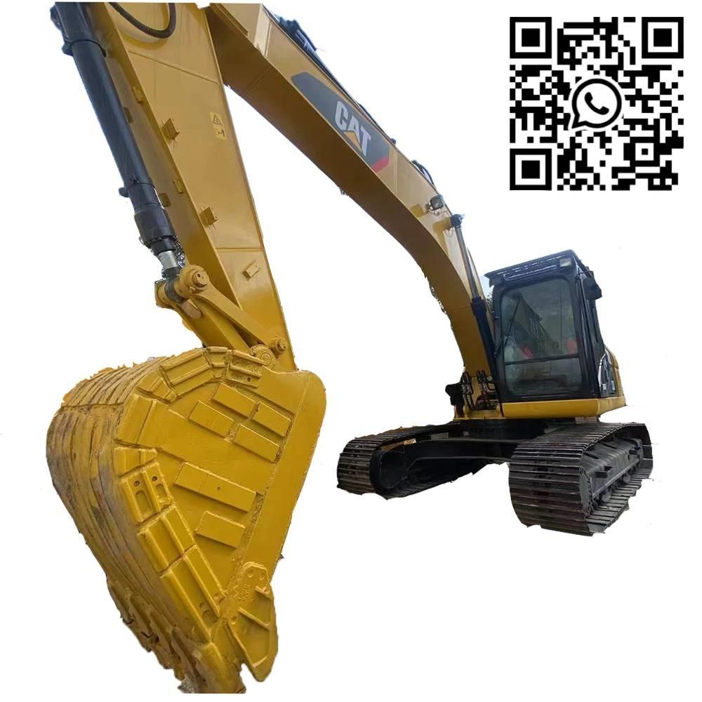 CAT 323D Vikšriniai ekskavatoriai