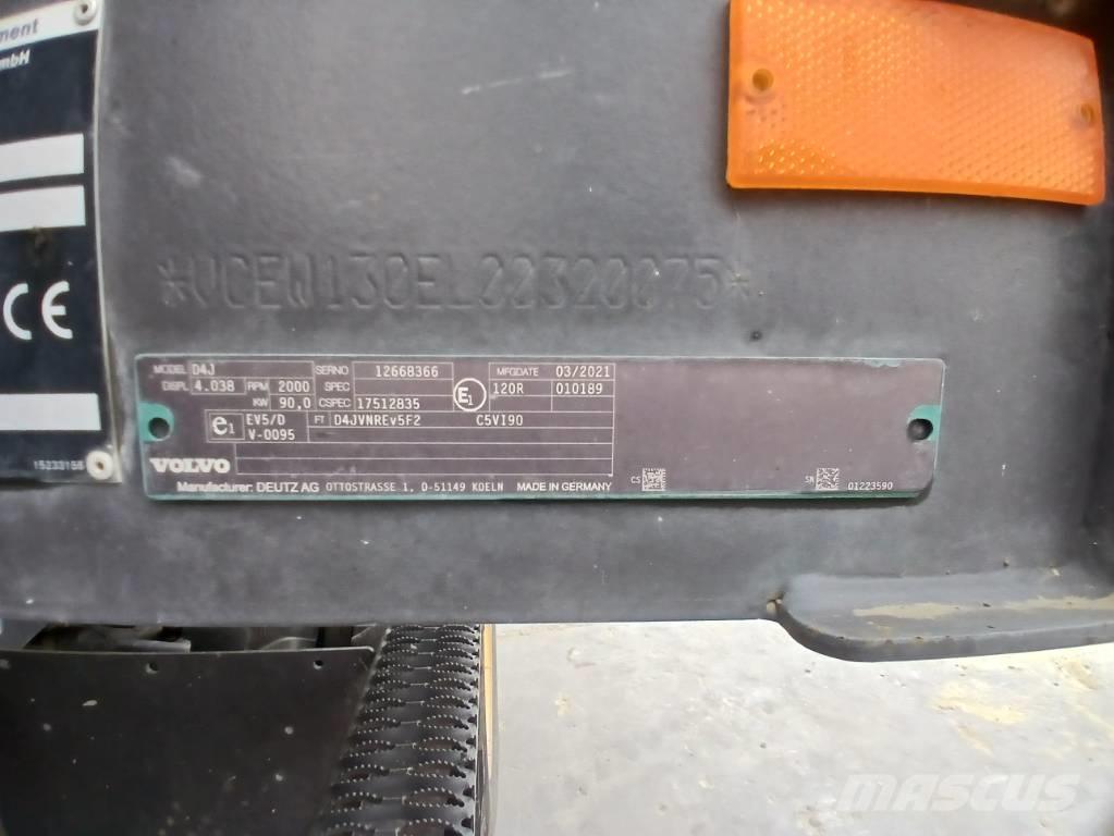 Volvo EWR 130 E Ratiniai ekskavatoriai