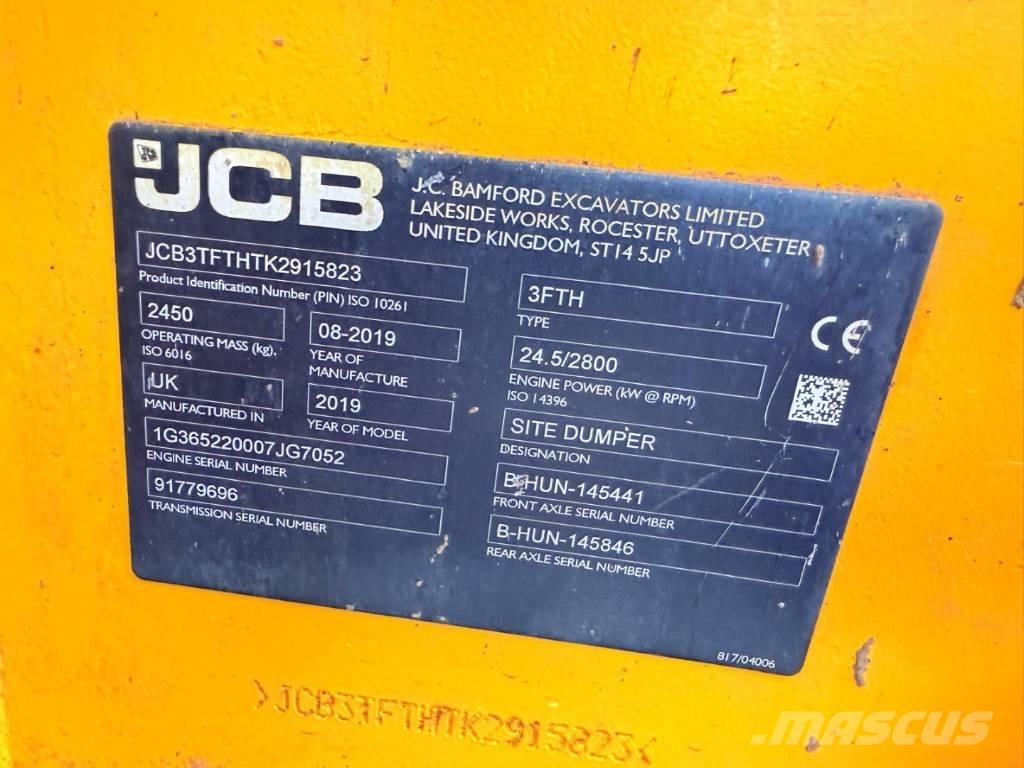 JCB 3 TFH Statybiniai savivarčiai sunkvežimiai