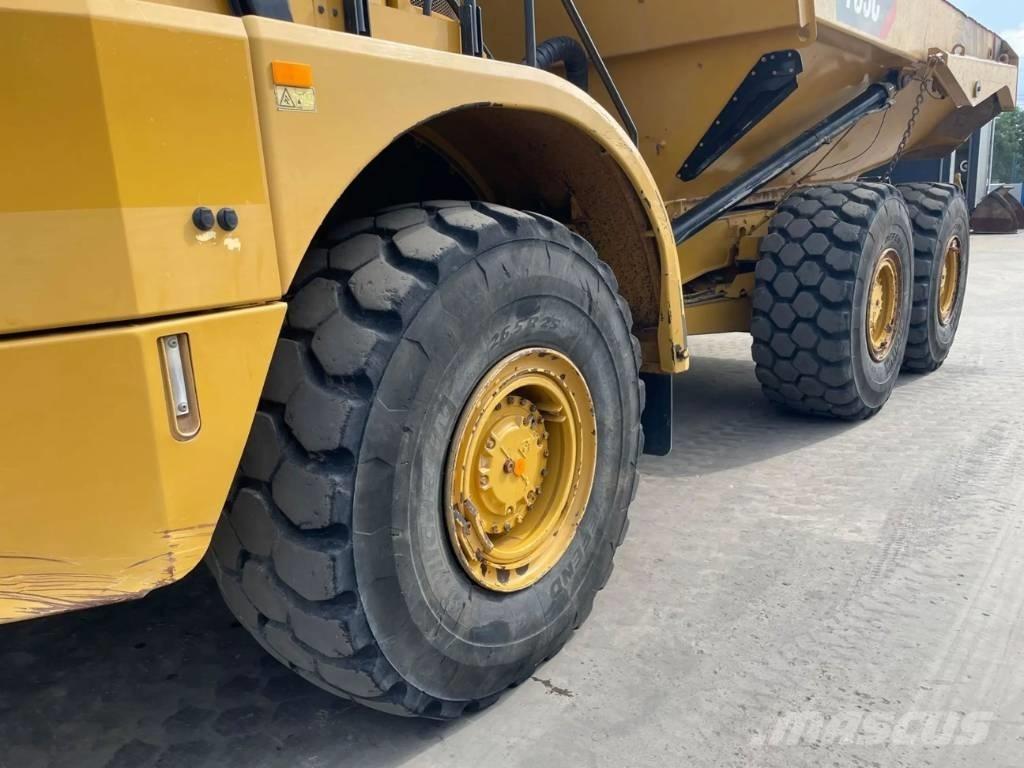 CAT 735C Karjeriniai savivarčiai