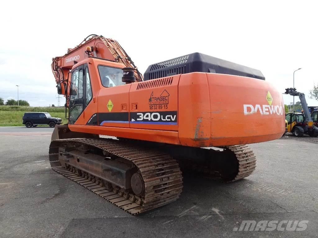 Daewoo 340LC-V Vikšriniai ekskavatoriai