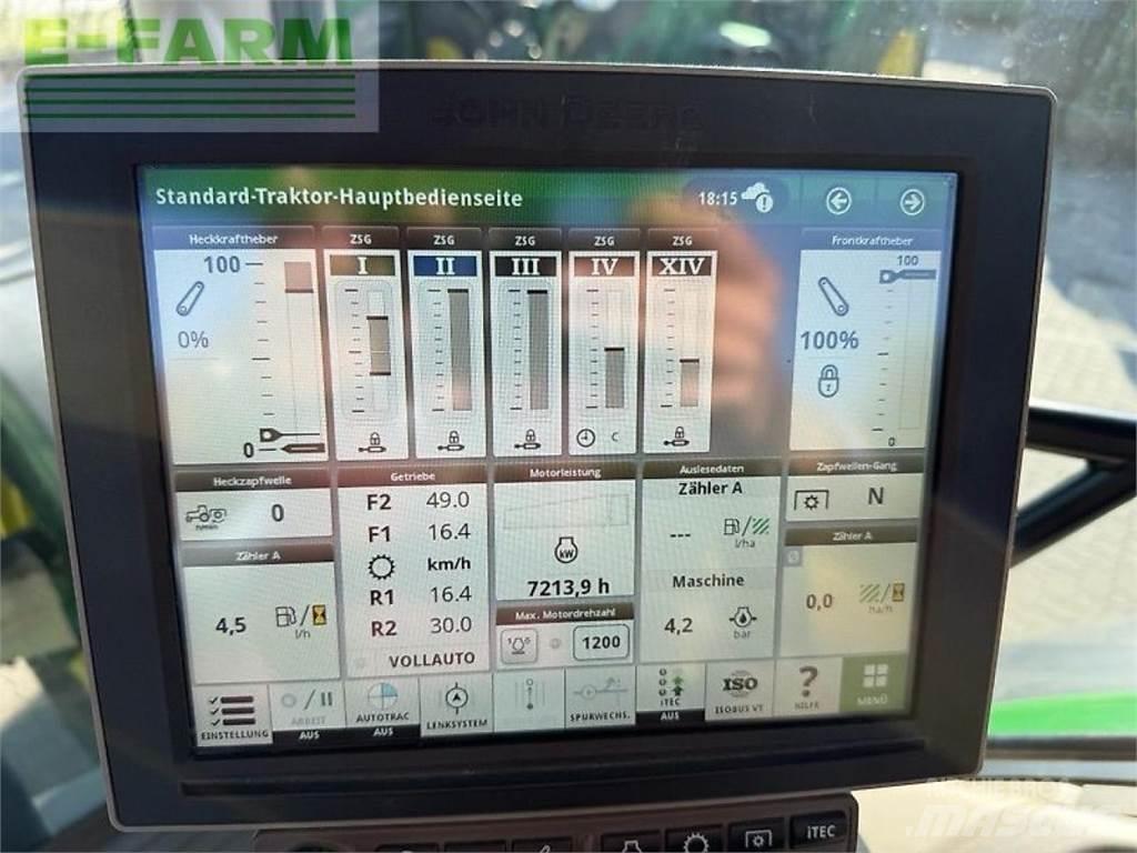 John Deere 6155r Traktoriai