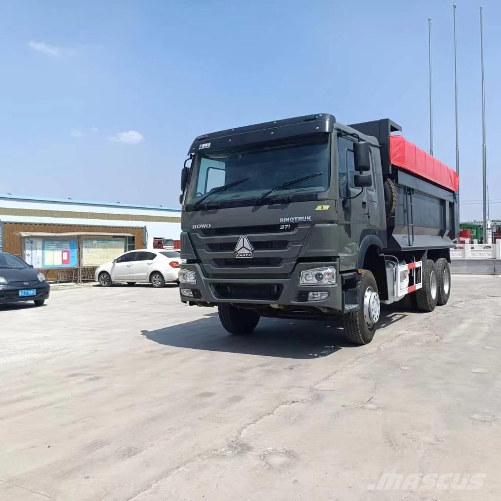 Howo 371 6x4 Savivarčių priekabų vilkikai