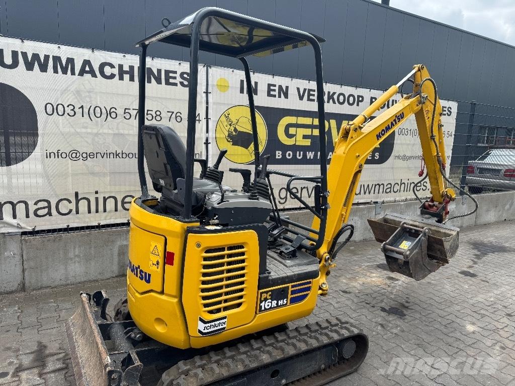 Komatsu PC 16 R-3HS Mini ekskavatoriai < 7 t