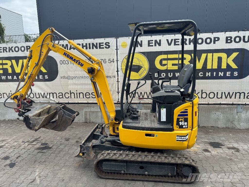 Komatsu PC 16 R-3HS Mini ekskavatoriai < 7 t