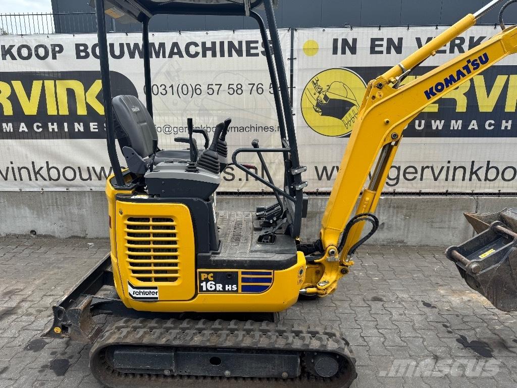 Komatsu PC 16 R-3HS Mini ekskavatoriai < 7 t