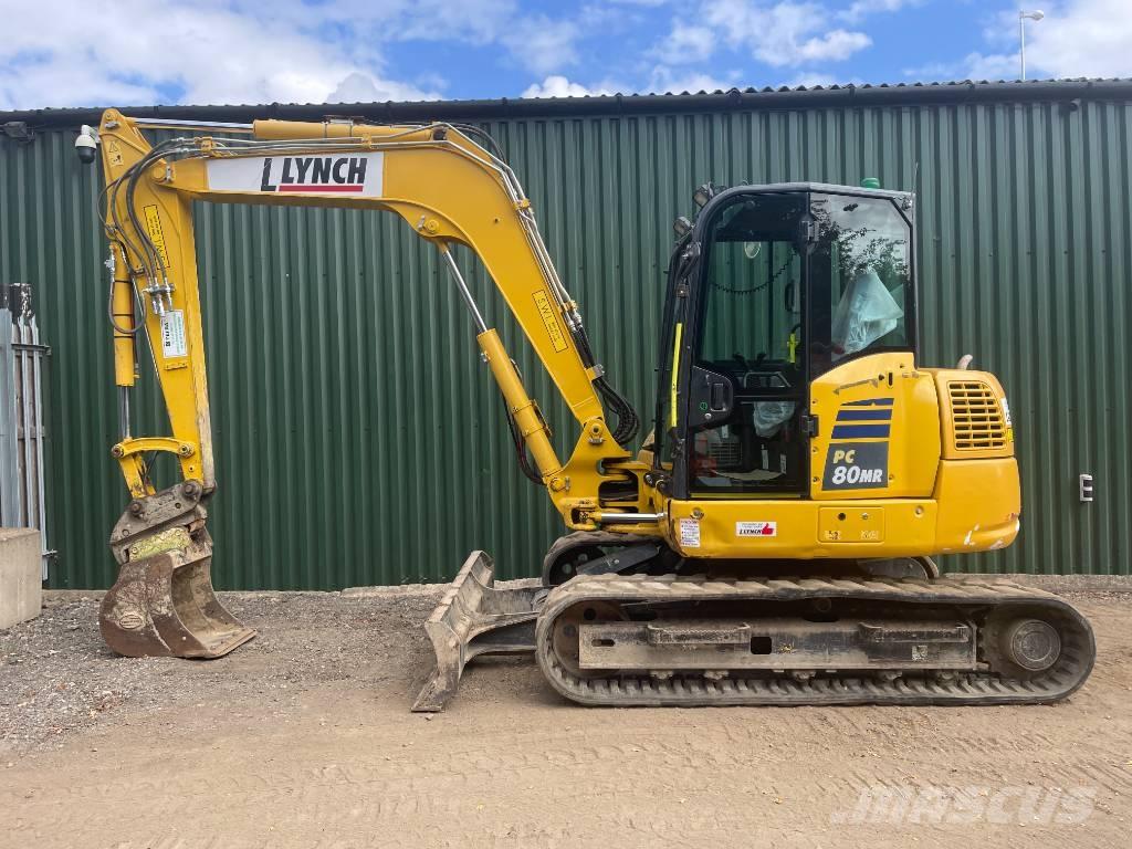 Komatsu PC 80 MR-5 Vidutinės galios ekskavatoriai 7-12 t