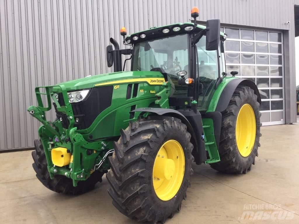 John Deere 6R155 Traktoriai
