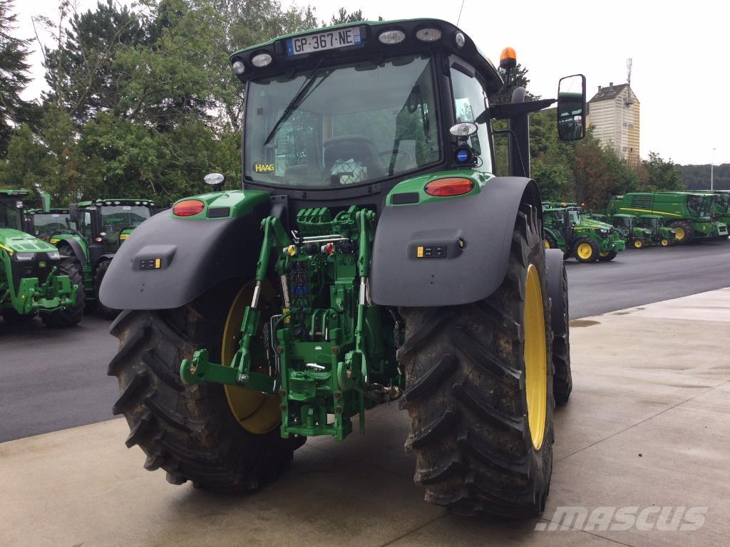 John Deere 6R155 Traktoriai