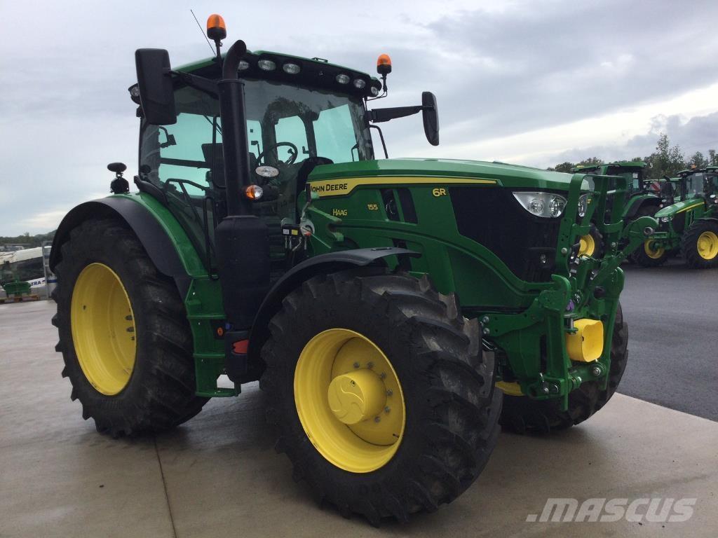 John Deere 6R155 Traktoriai