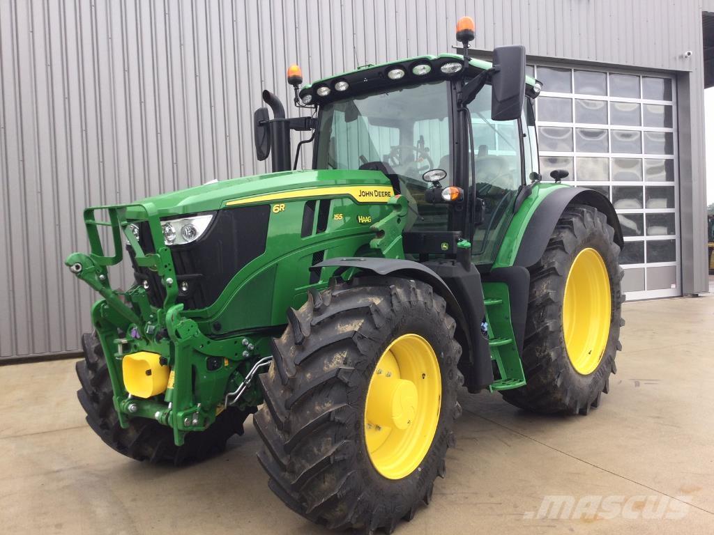 John Deere 6R155 Traktoriai