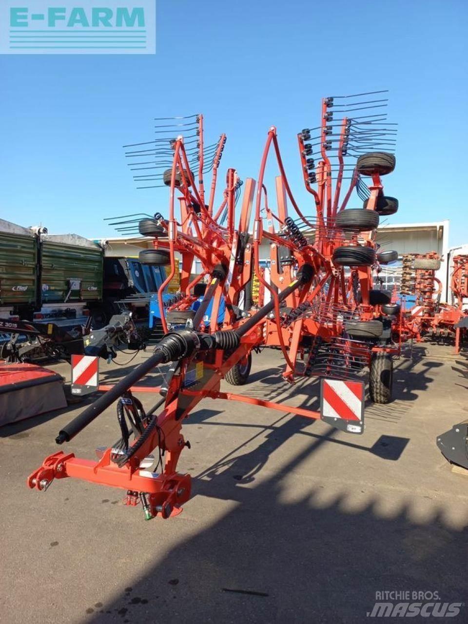Kuhn ga 7631 Šieno grėbliai ir vartytuvai
