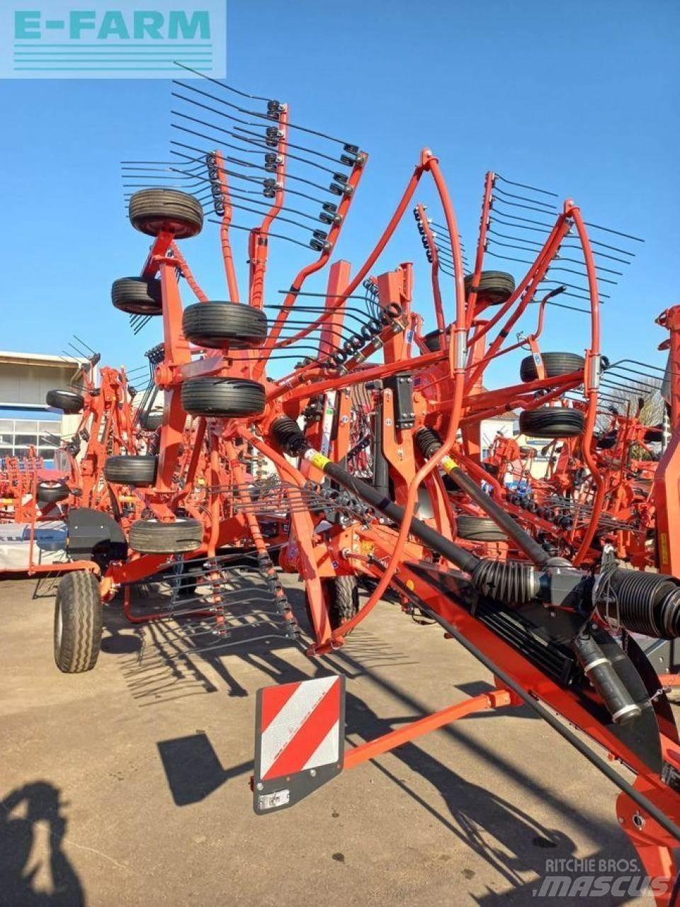 Kuhn ga 7631 Šieno grėbliai ir vartytuvai