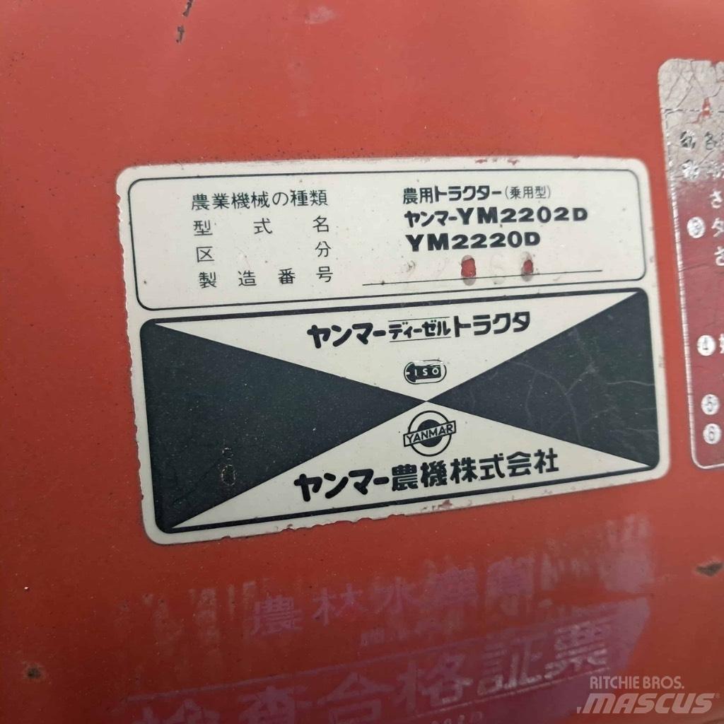 Yanmar YM 2220D Traktoriai