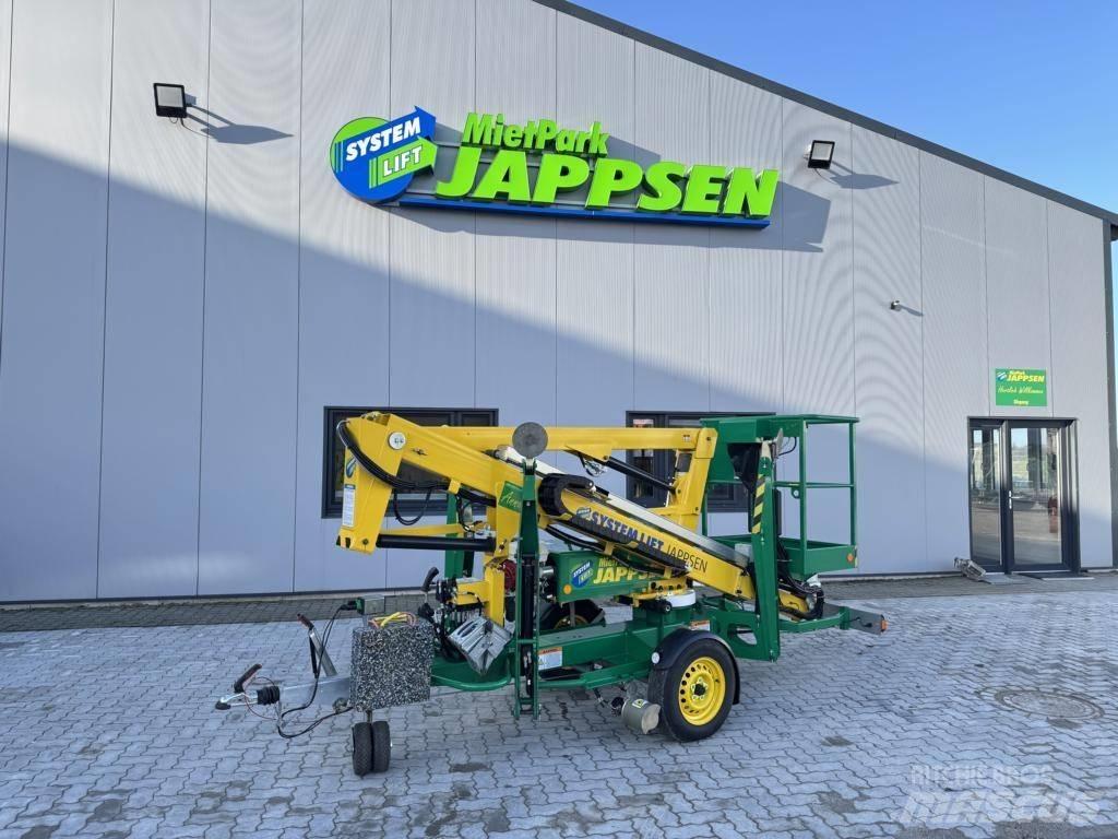 Niftylift 120 T Ant priekabų montuojamos kėlimo platformos