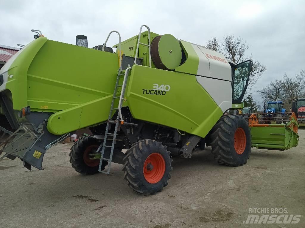 CLAAS Tucano 340 Derliaus nuėmimo kombainai