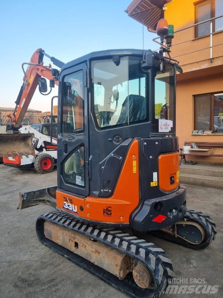 Hitachi Zaxis 33 Mini ekskavatoriai < 7 t