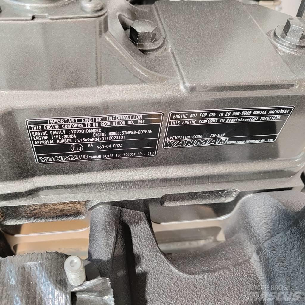 Yanmar 3TNV88 Varikliai