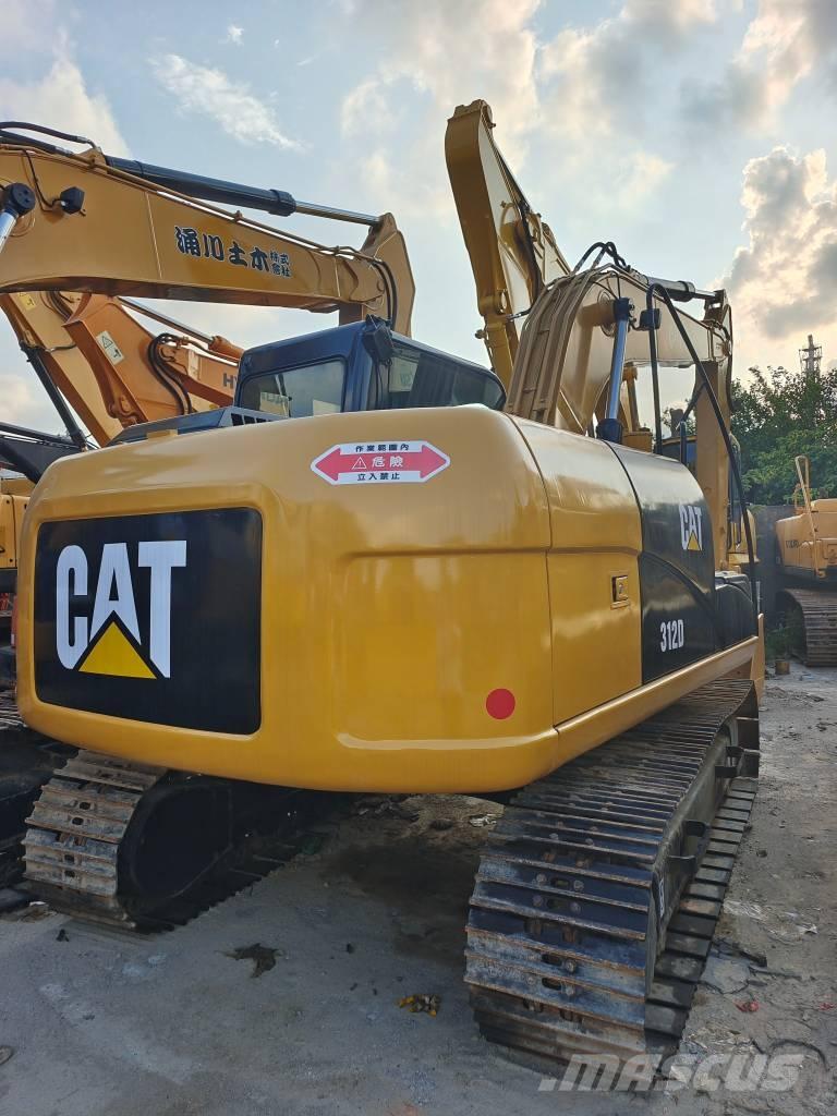 CAT 312 D Vikšriniai ekskavatoriai