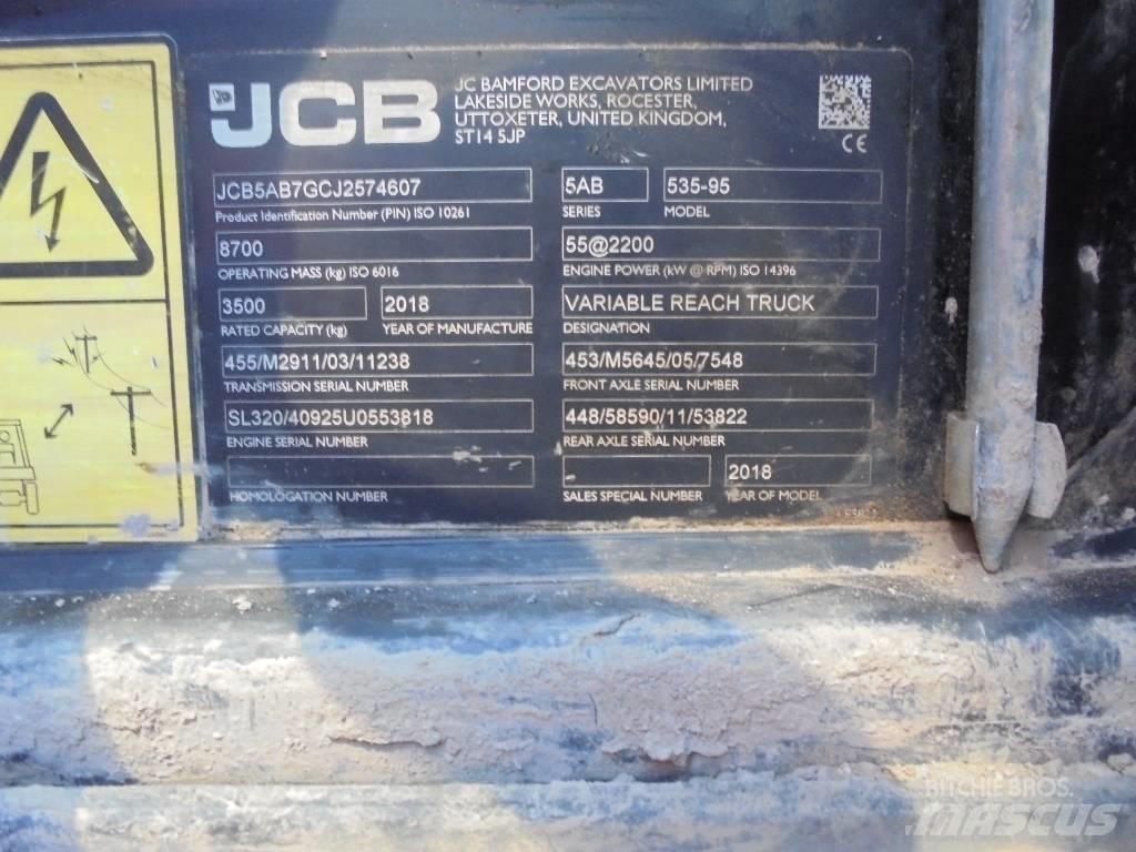 JCB 535-95 Teleskopiniai krautuvai