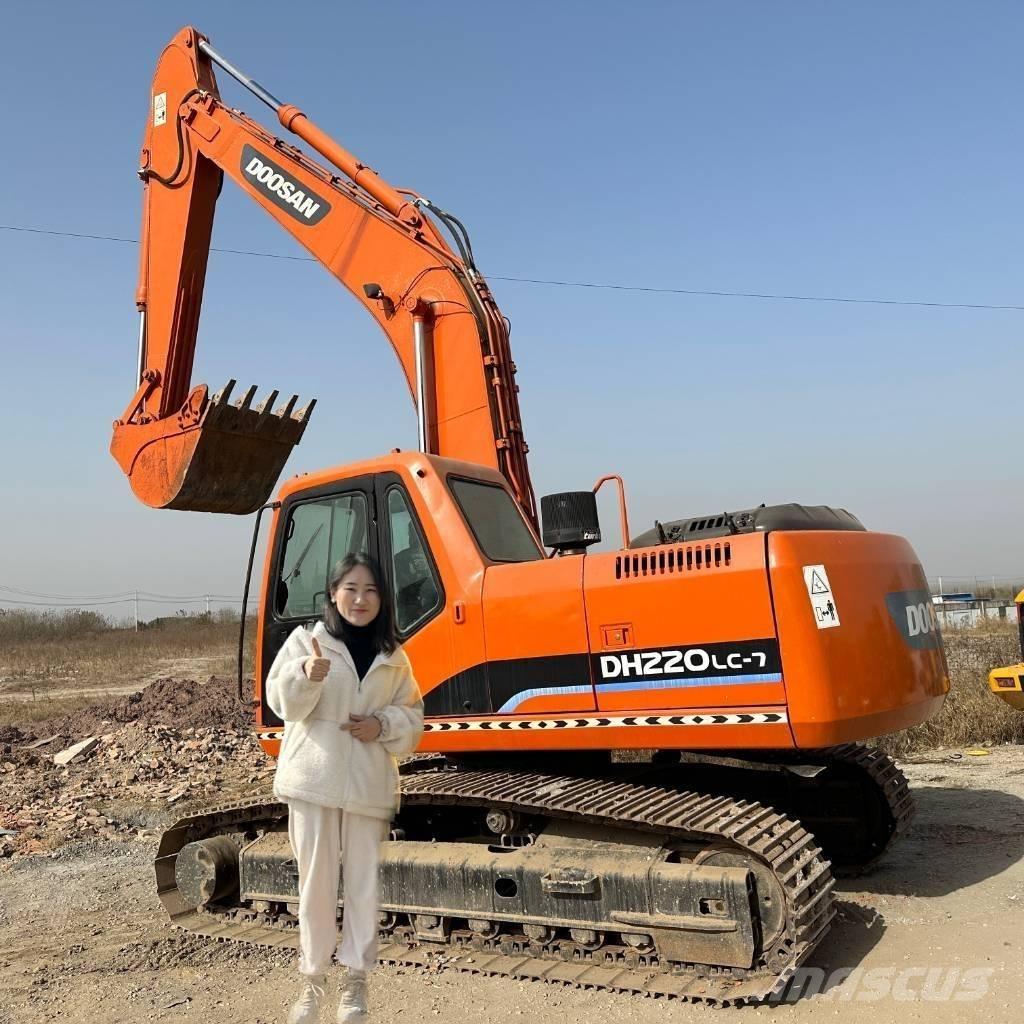 Doosan DH220LC-7 Vikšriniai ekskavatoriai