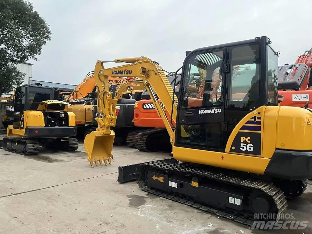 Komatsu PC 56 Vikšriniai ekskavatoriai