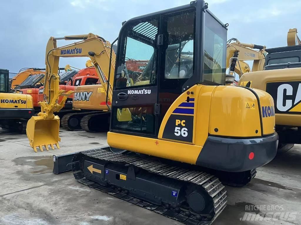 Komatsu PC 56 Vikšriniai ekskavatoriai