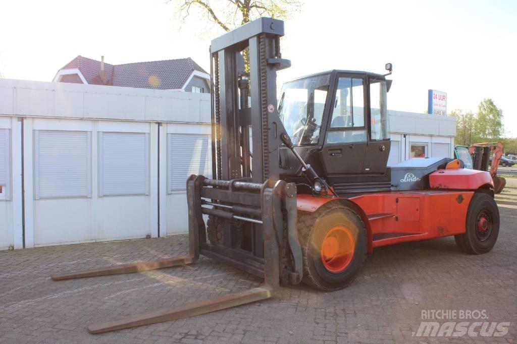 Linde H 160 Dyzeliniai krautuvai