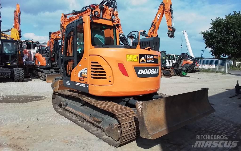 Doosan DX140LCR-5 Vikšriniai ekskavatoriai