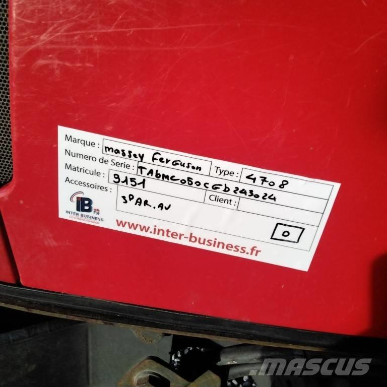 Massey Ferguson 4708 Traktoriai