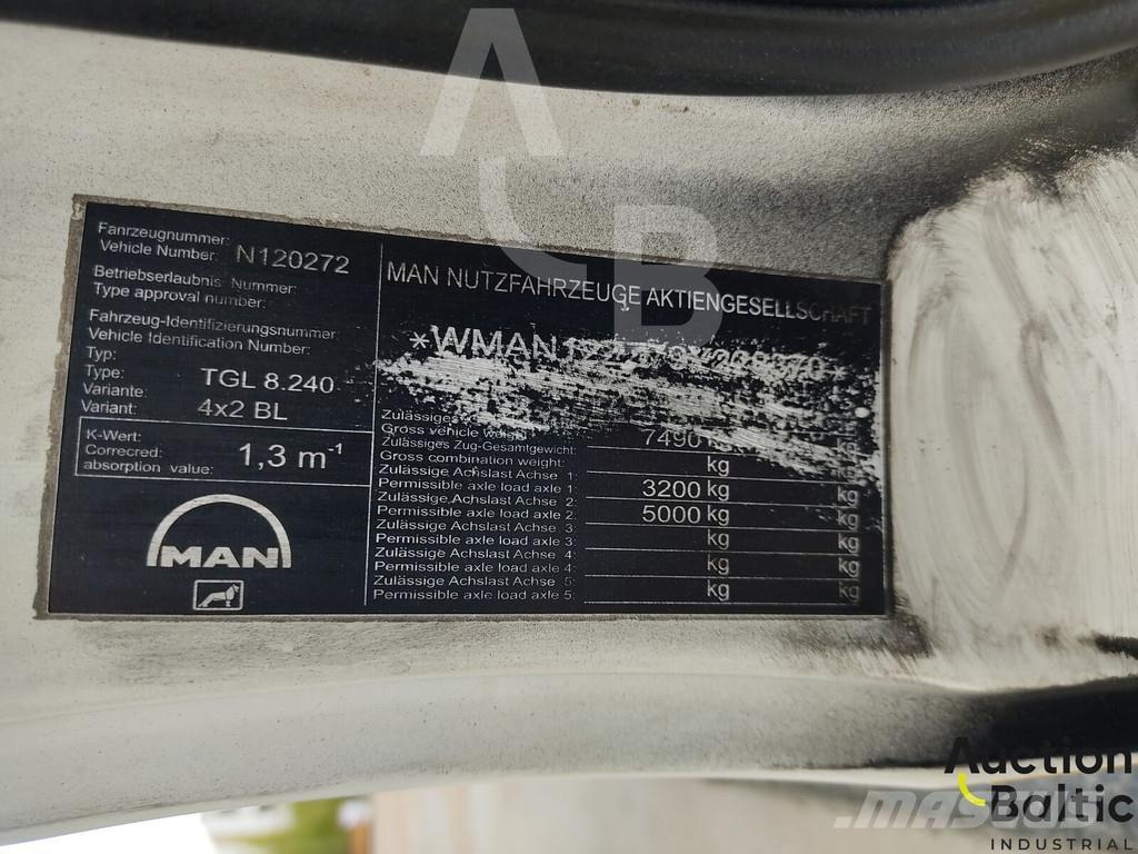 MAN TGL8.240 Autovežiai