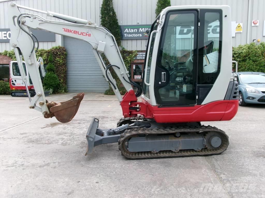 Takeuchi TB 228 Mini ekskavatoriai < 7 t