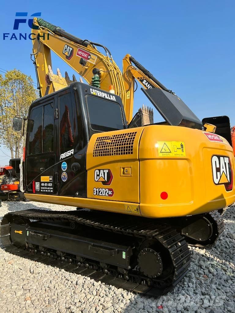 CAT 312 D Vikšriniai ekskavatoriai