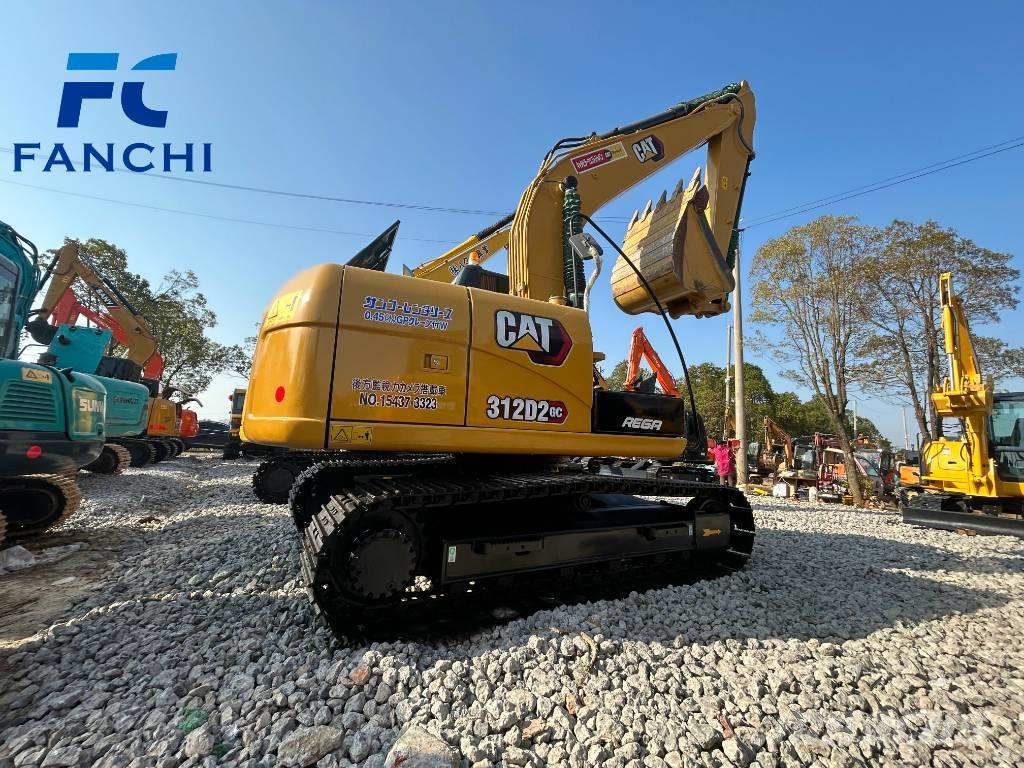CAT 312 D Vikšriniai ekskavatoriai