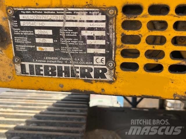 Liebherr R 954C  HD Ratiniai ekskavatoriai
