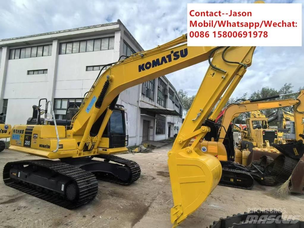 Komatsu PC 200 Vikšriniai ekskavatoriai
