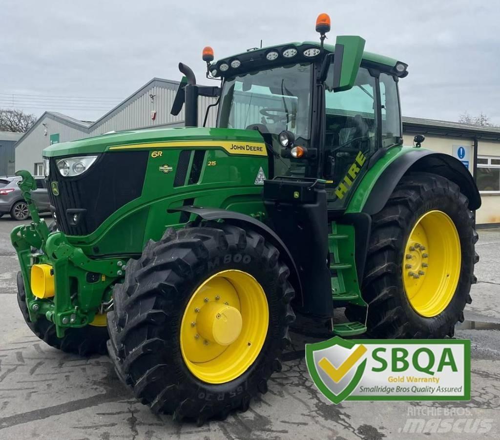 John Deere 6R215 Traktoriai