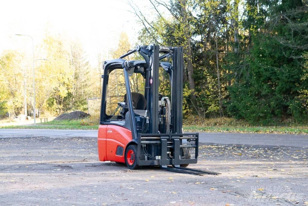 Linde E 16 Elektriniai šakiniai krautuvai