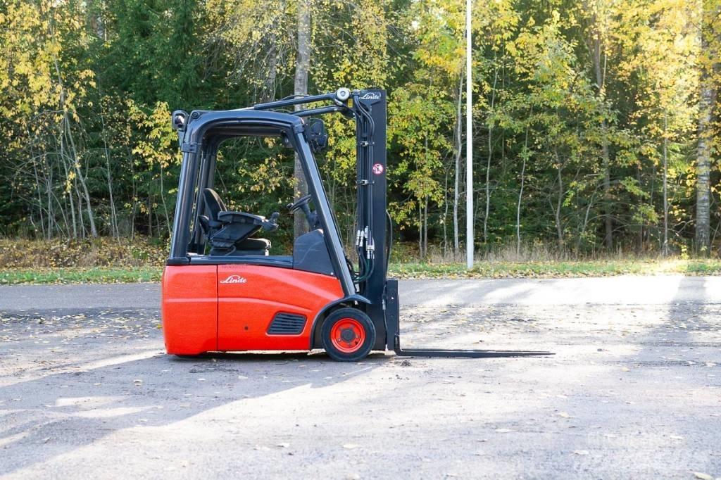 Linde E 16 Elektriniai šakiniai krautuvai