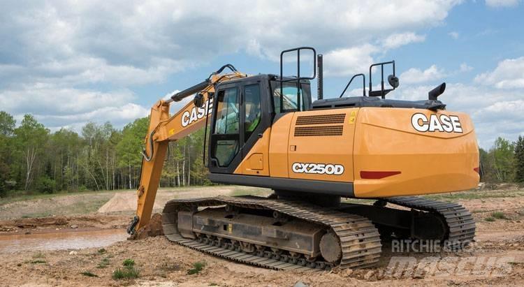 CASE CX 250 D Vikšriniai ekskavatoriai