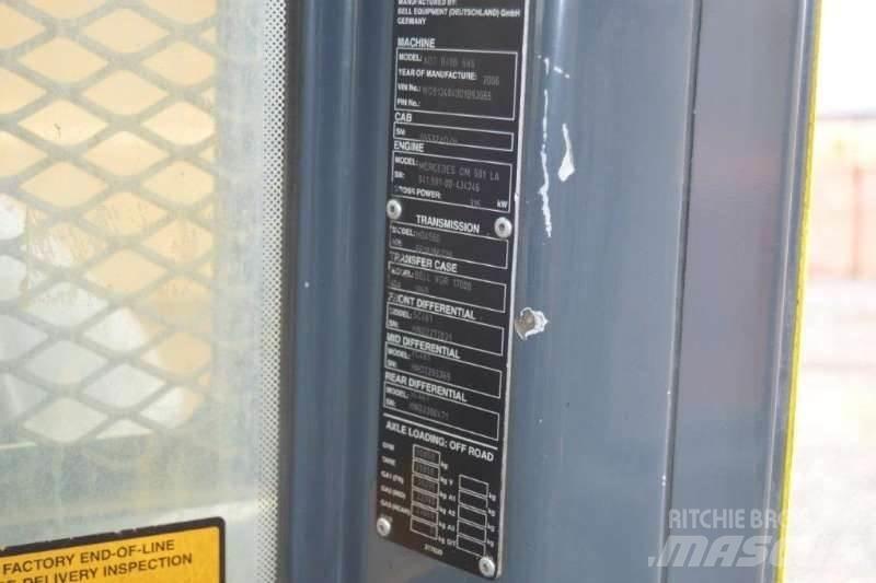 Bell B40D Karjeriniai savivarčiai