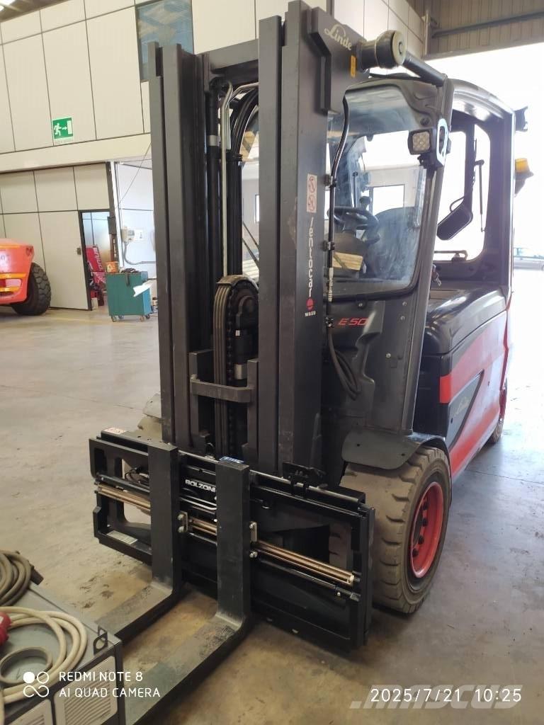 Linde E50/600 L Elektriniai šakiniai krautuvai