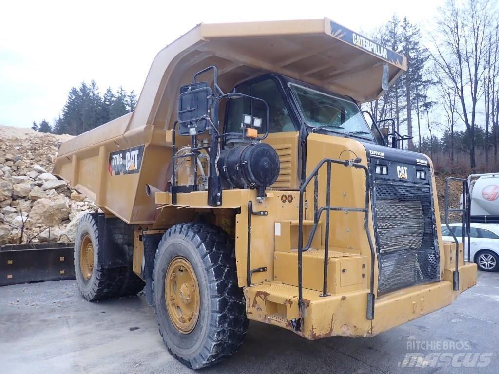 CAT 770 G Karjeriniai savivarčiai