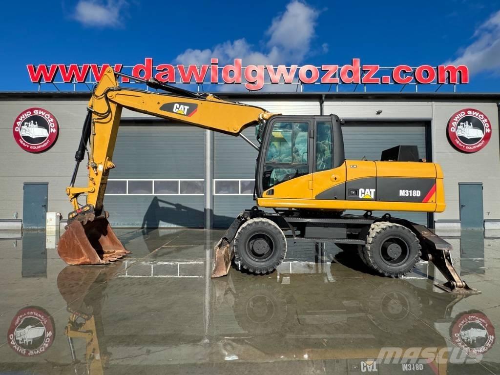 CAT M 318 D Ratiniai ekskavatoriai