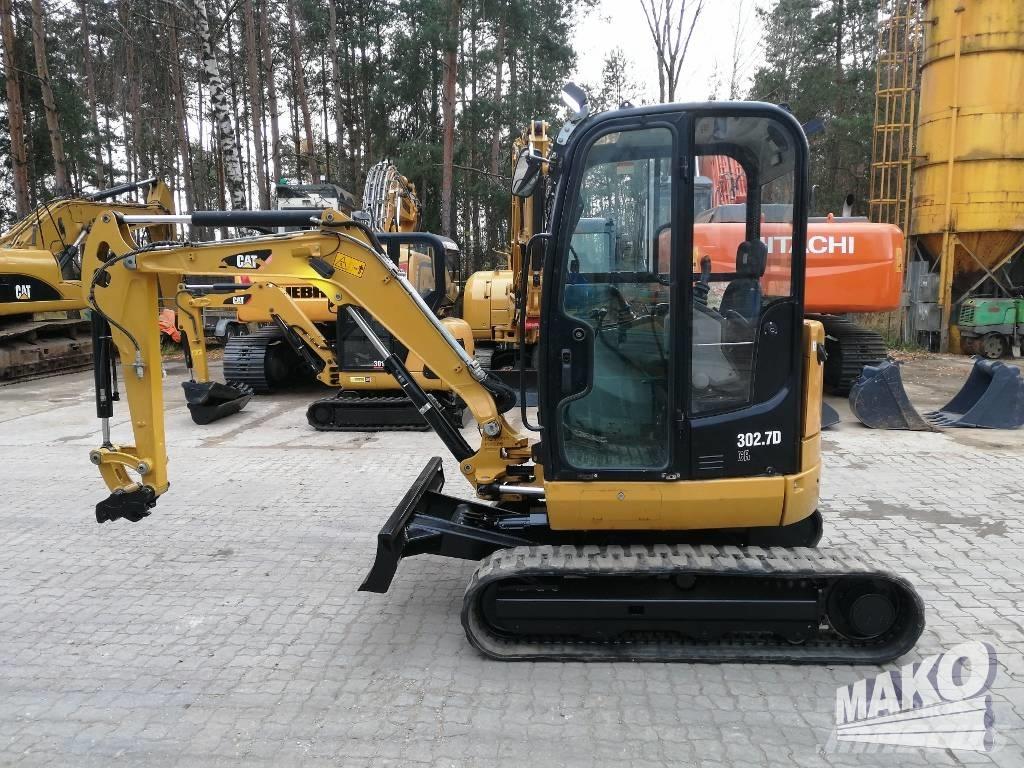 CAT 302.7 D CR Mini ekskavatoriai < 7 t