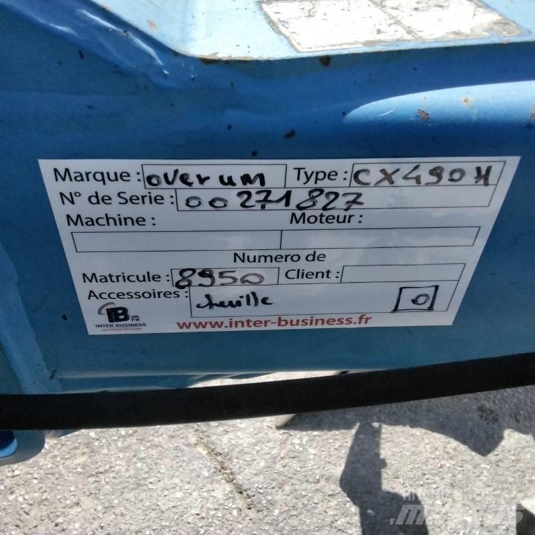 Överum CX490 H Apverčiamieji plūgai