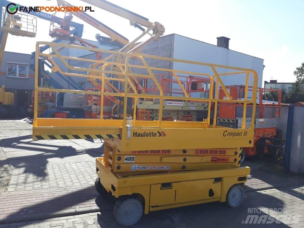 Haulotte Compact 10 Žirkliniai keltuvai