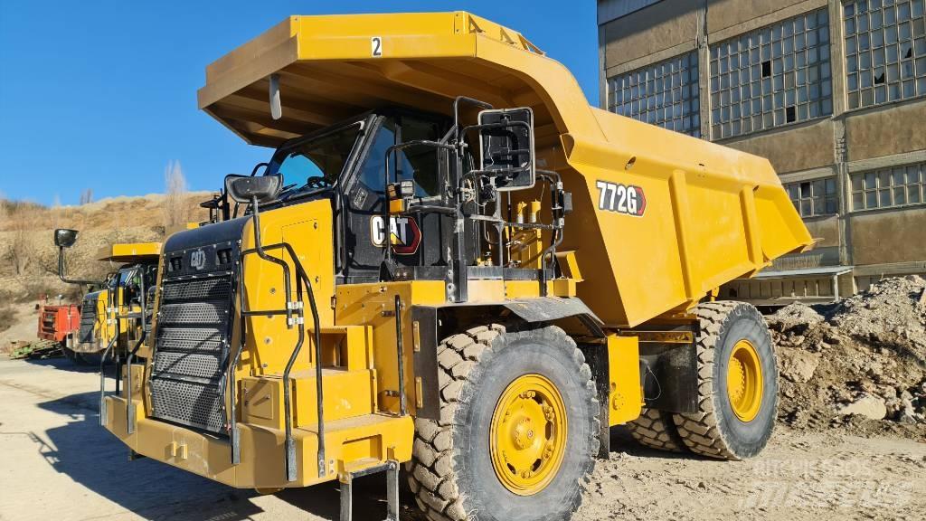 CAT 772G Atliekų išvežimo technika
