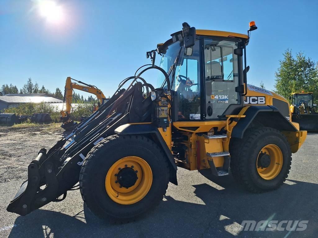 JCB 413 S Naudoti ratiniai krautuvai